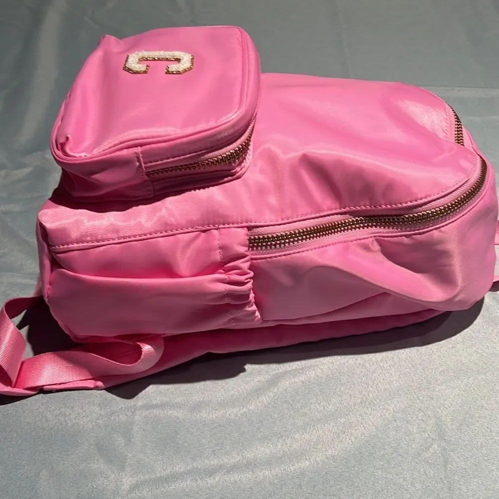 Stoney Clover Lane‎ x Target Pink Backpack w/ a Varsity C Patch